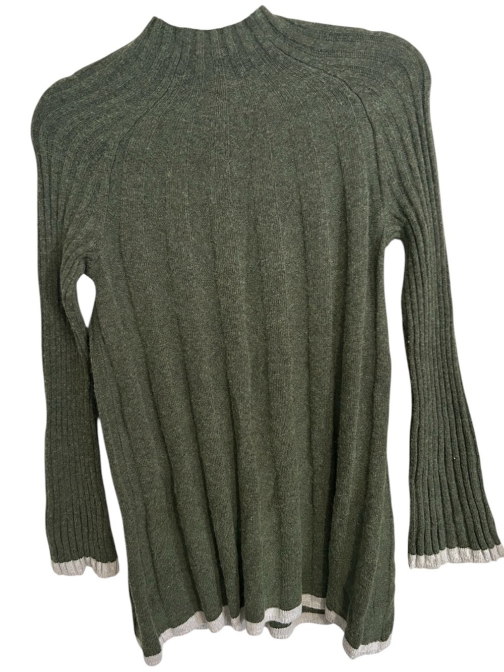 Anthropologie Arsenau Sweater Dress Wool Blend Sz XS Bell Sleeves Pullover Style - Picture 5 of 13